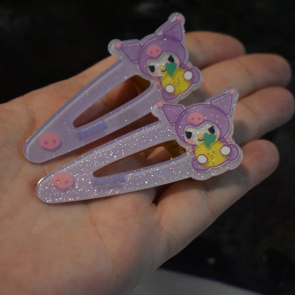 2 Kuromi Hair Clips